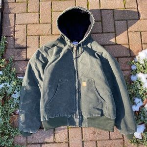 Vintage Carhartt Jacket Forest Green